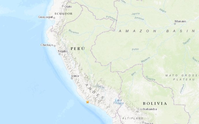 Terratrèmol de magnitud 7 al sud de Perú