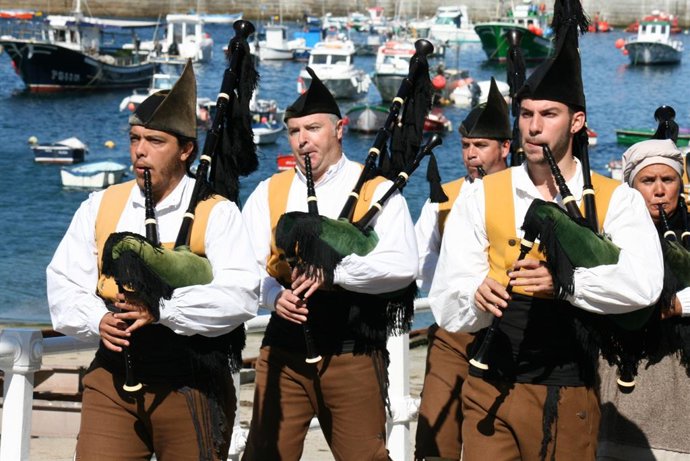 Archivo - Banda de gaitas