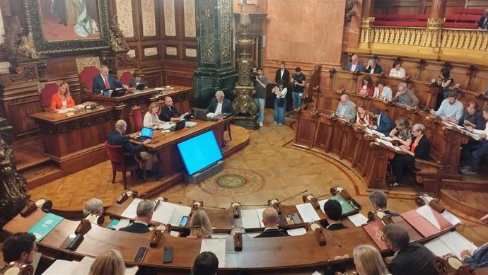 Pleno del Ayuntamiento de Barcelona de junio.