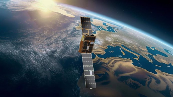 Archivo - Recreación del satélite ALISIO-1, del IAC