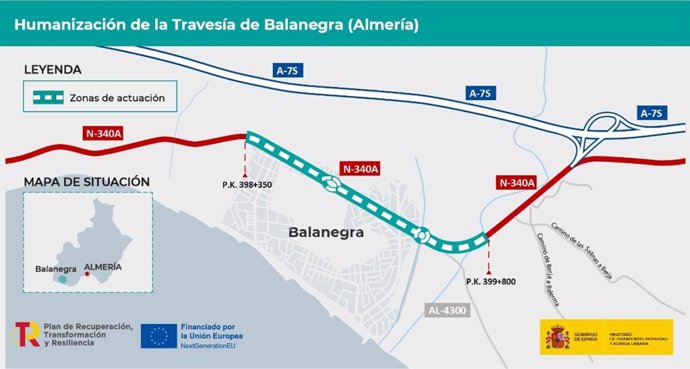 Archivo - Humanización de la travesía de Balanegra.