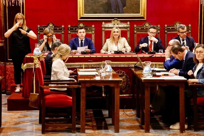 Pleno del Ayuntamiento de Granada.