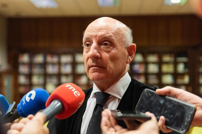 El presidente del TSJCM, Vicente Rouco.