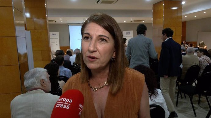 La delegda de Turismo, Cultura y Deporte en Huelva, Teresa Herrera.