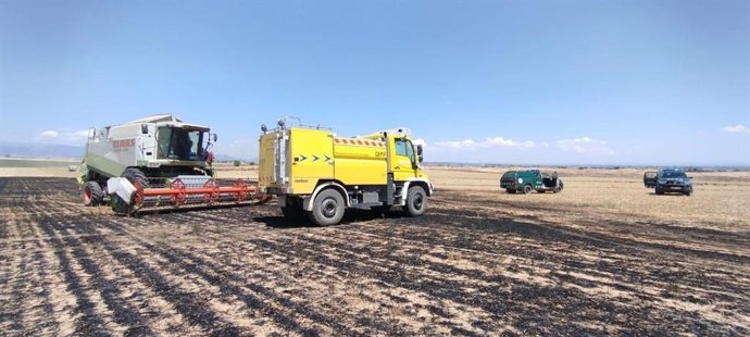 Imagen de los trabajos durante la campaña