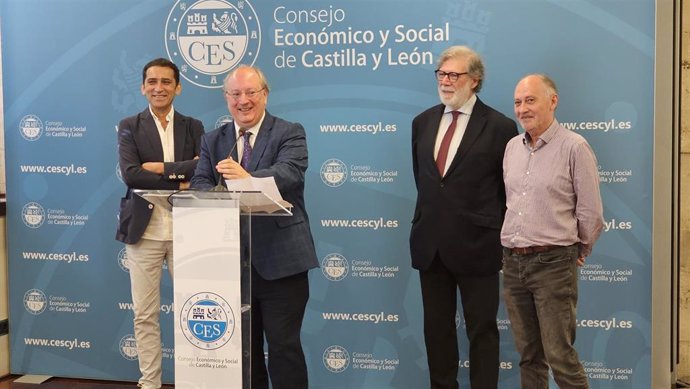 Presentación del informe anual del CES de Castilla y Léon de 2023.