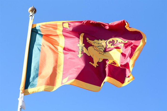 Bandera de Sri Lanka.