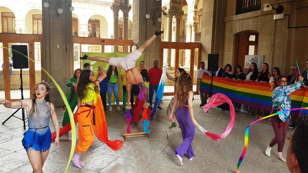Acto institucional de la Diputación de Jaén por el Día del Orgullo