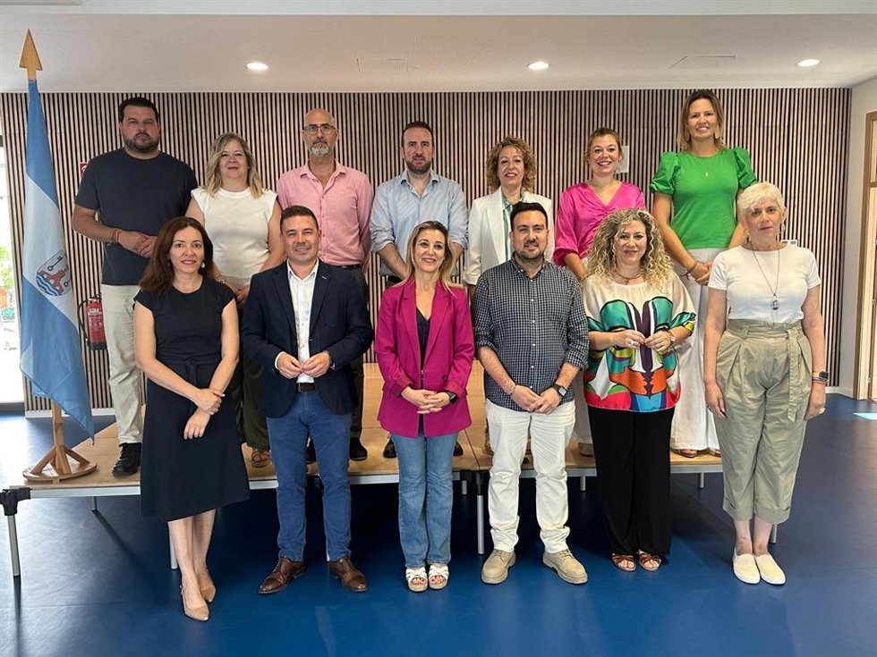 Equipo de Gobierno de Alcalá de Guadaíra, con la alcaldesa Ana Isabel Jiménez al frente.