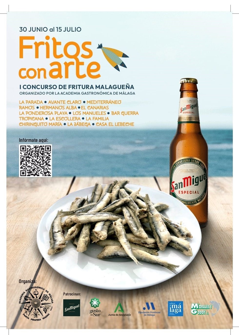 La Junta impulsa el I Concurso de Fritura Malagueña a través de la marca andaluza 'Gusto del Sur'