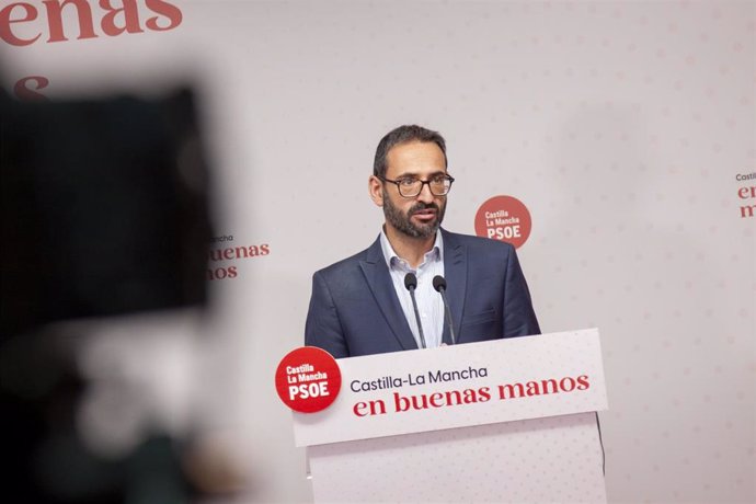 El secretario de Organización del PSOE de Castilla-La Mancha y diputado nacional, Sergio Gutiérrez.