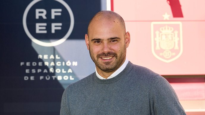 Archivo - Markel Zubizarreta tras ser elegido nuevo director de fútbol femenino de la RFEF