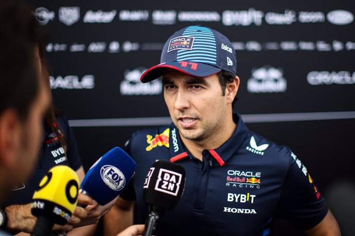 PEREZ Sergio (mex), Red Bull Racing RB20, portrait during the Formula 1 Qatar Airways Austrian Grand Prix 2024, 11th round of the 2024 Formula One World Championship.