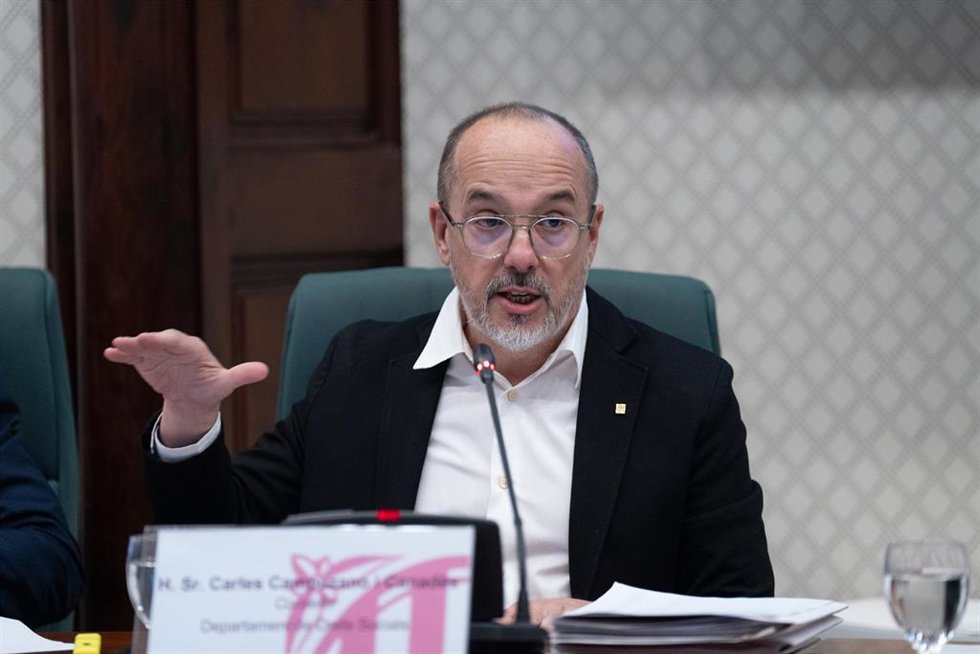 Archivo - El conseller de Derechos Sociales de la Generalitat de Catalunya, Carles Campuzano
