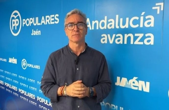 El portavoz del PP en la Diputación de Jaén, Luis Mariano Camacho.