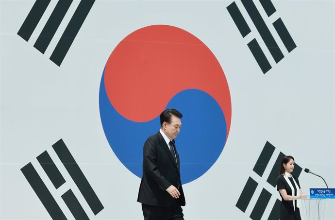 Imagen de archivo del presidente de Corea del Sur, Yoon Suk Yeol. 