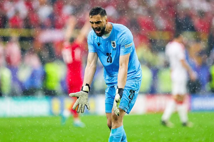 Giorgi Mamardashvili of Georgia during the UEFA, Group F football match between Turkiye and Georgia on 18 June 2024 at Signal Iduna Park in Dortmund, Germany - Photo Nigel Keene / ProSportsImages / DPPI