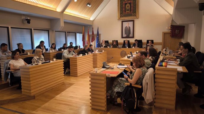 Pleno en el Ayuntamiento de Ciudad Real.