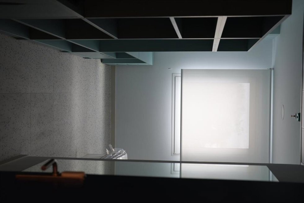 Imagen de una de las habitaciones de la residencia de la Universidad de Huelva.
