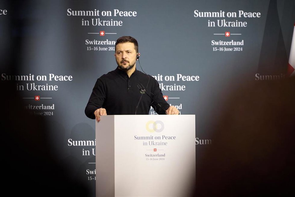 Volodimir Zelenski, presidente de Ucrania