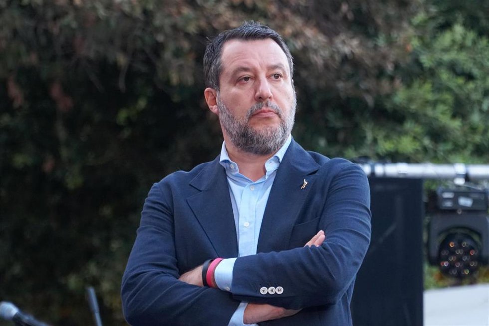 Matteo Salvini, líder de la Liga