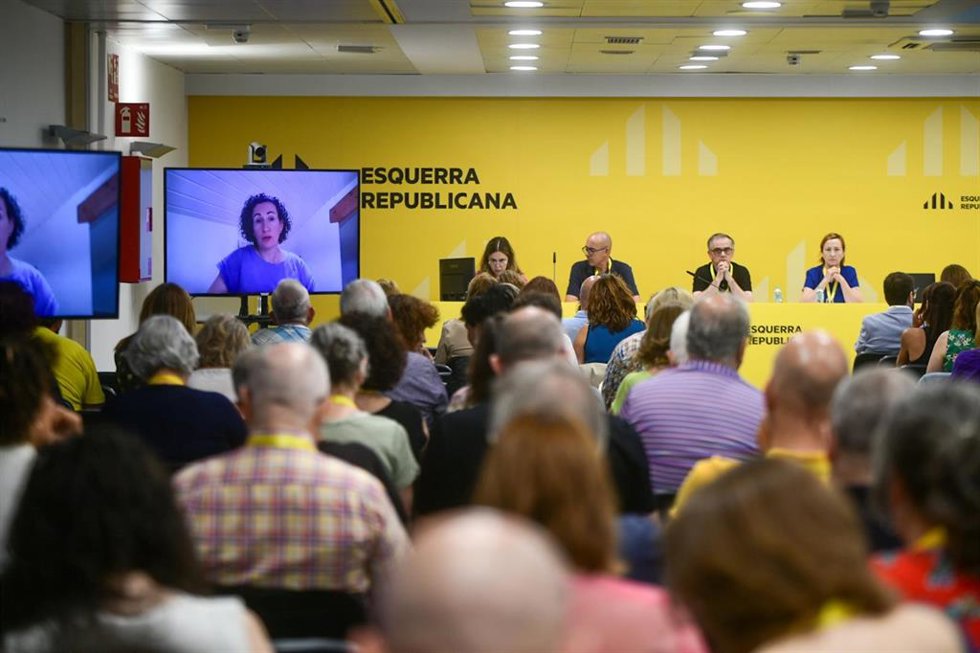 Rovira interviene ante el Consell Nacional de ERC este sábado
