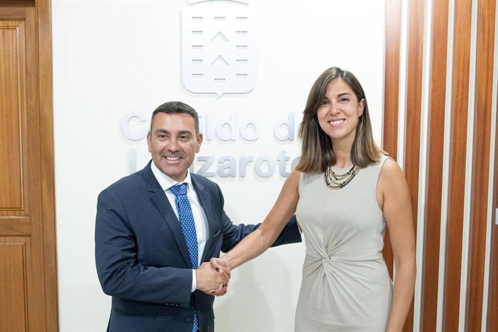 La concejala de Turismo, Eventos y Marca Ciudad, Blanca Jiménez, durante la presentación en Lanzarote de la XX Edición del Concurso Nacional de Pinchos y Tapas