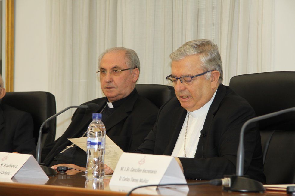 Celso Morga y José Rodríguez Carballo