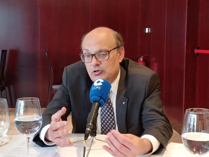 El presidente de la patronal Cecot, Xavier Panés