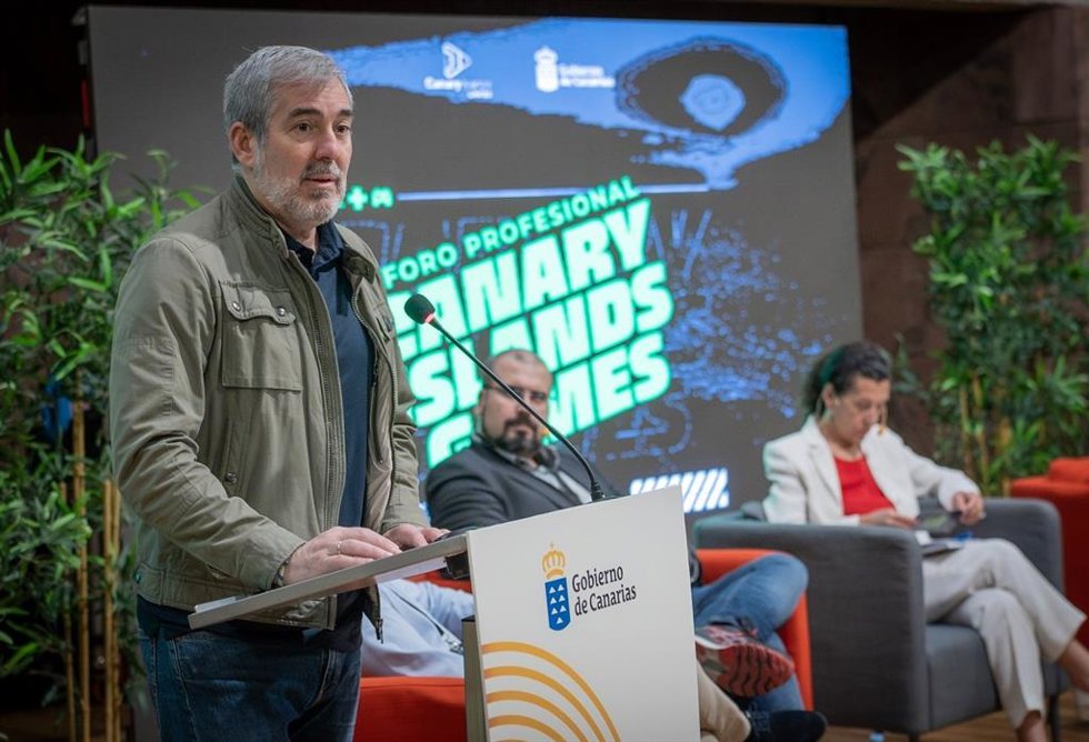 El presidente de Canarias, Fernando Clavijo