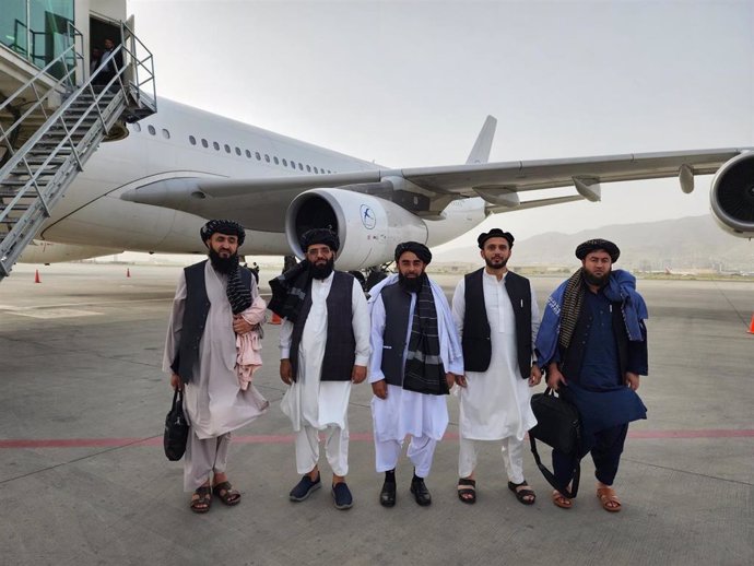 Delegación talibán a la conferencia internacional de Doha