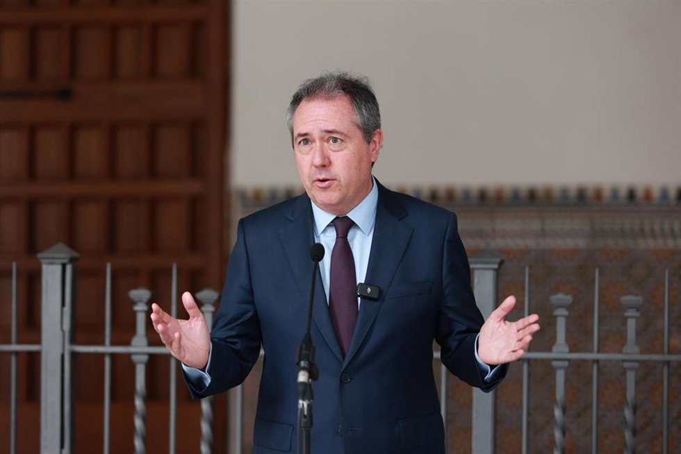 El secretario general del PSOE-A, Juan Espadas, en una imagen de archivo.