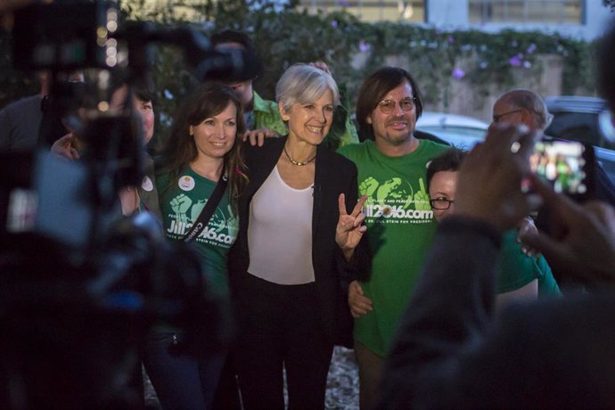 Archivo - La candidata del Partido Verde a la Presidencia de Estados Unidos, Jill Stein