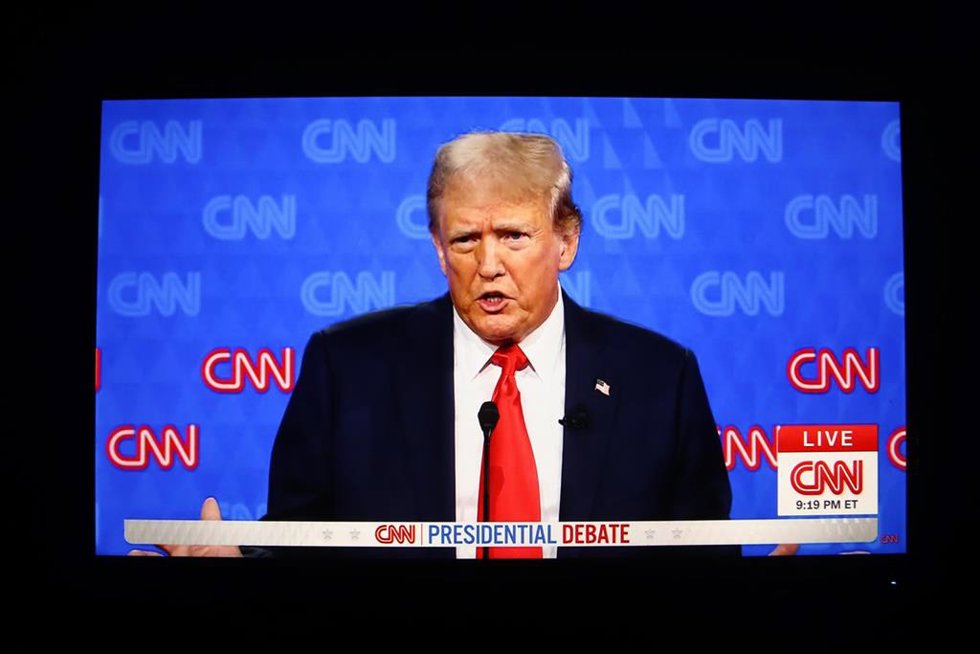 El ex presidente de Estados Unidos Donald Trump.