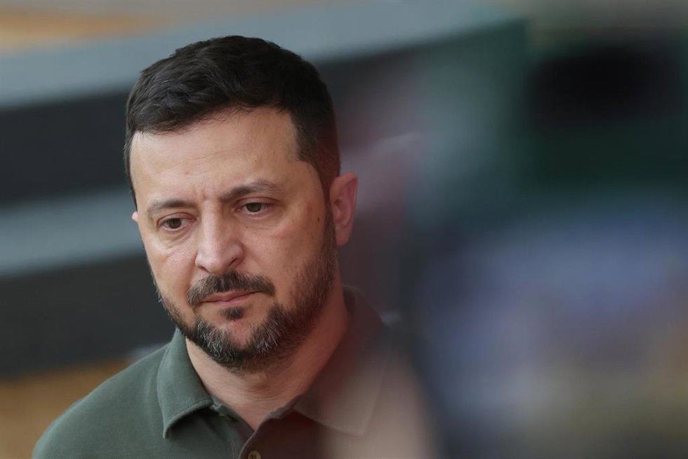 El presidente de Ucrania, Volodimir Zelenski.
