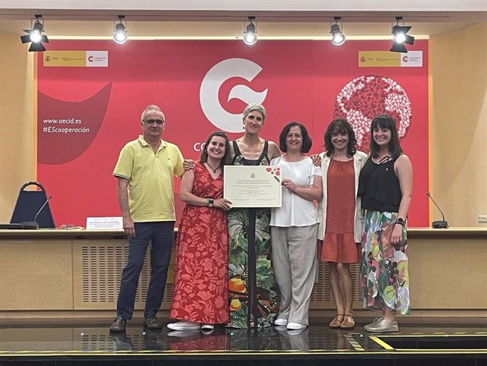 El CEIP Santa Engracia de Tauste gana el Premio Nacional de Educación para el Desarrollo 'Vicente Ferrer'.