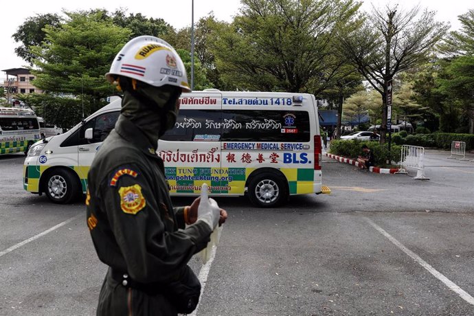 Archivo - Ambulancia en Tailandia