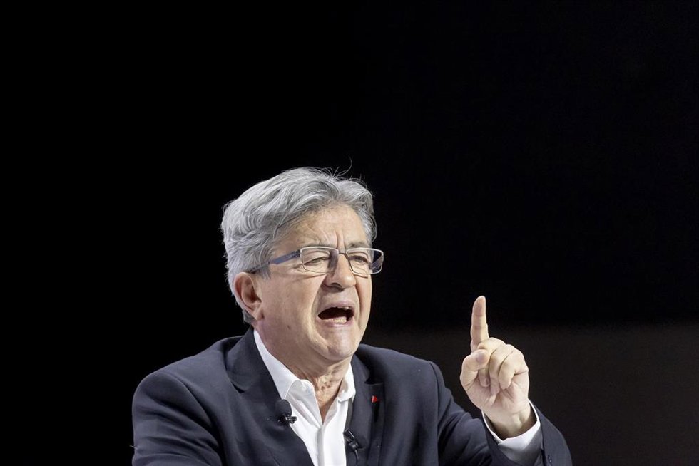 Archivo - El líder de La Francia Insumisa, Jean-Luc Mélenchon