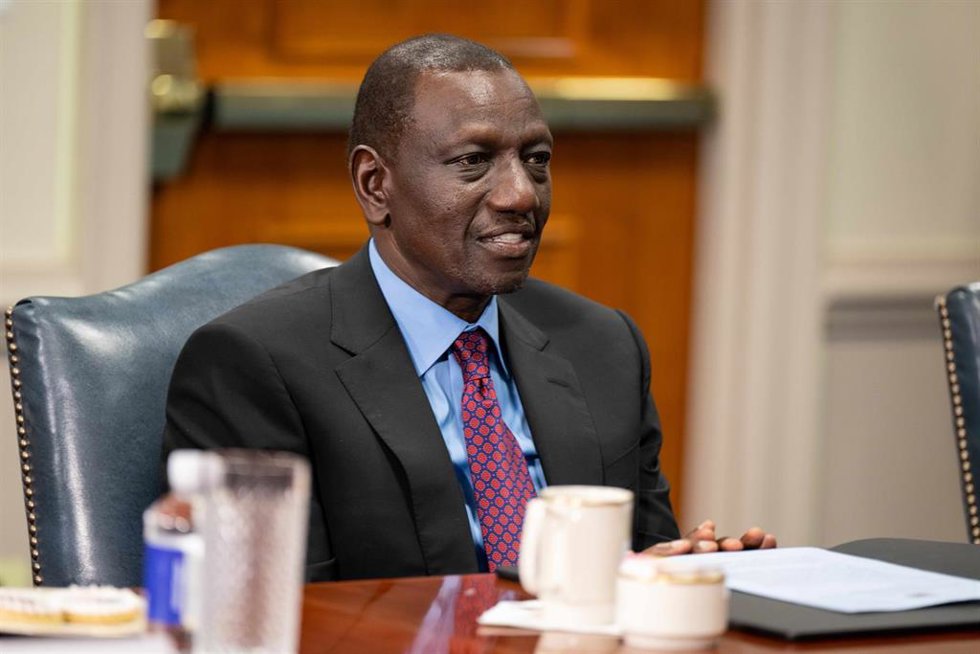 Archivo - El presidente de Kenia, William Ruto