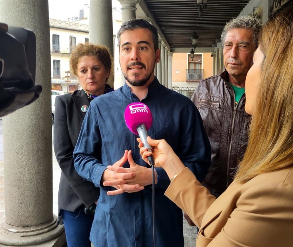 El coordinador de Podemos Castilla-La Mancha, José Luis García Gascón.