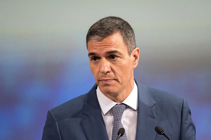 El presidente del Gobierno, Pedro Sánchez