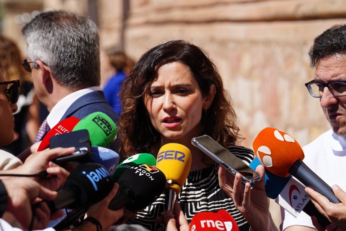 Isabel Díaz Ayuso, presidenta de la Comunidad de Madrid