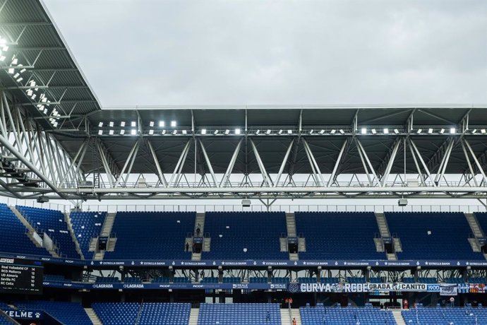 Archivo - General view of RCD Stadium during La Liga match, football match played between RCD Espanyol and Elche FC at RCDE Stadium on October 23, 2022 in Barcelona, Spain.
