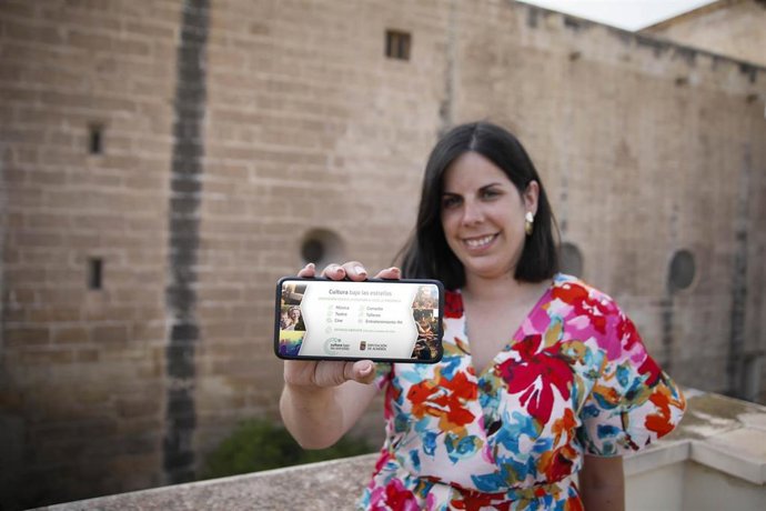 La diputada provincial de Cultura de Almería, Almudena Morales.