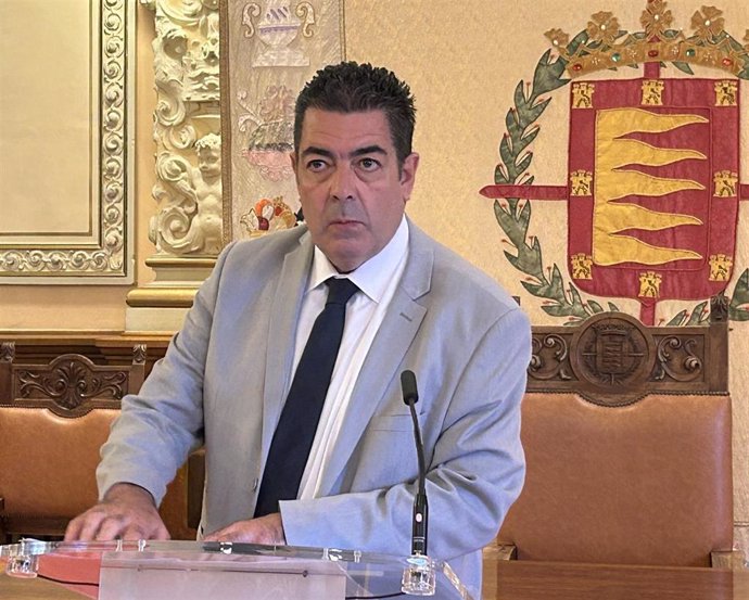 El concejal de Tráfico y Movilidad del Ayuntamiento de Valladolid, Alberto Gutiérrez Alberca.