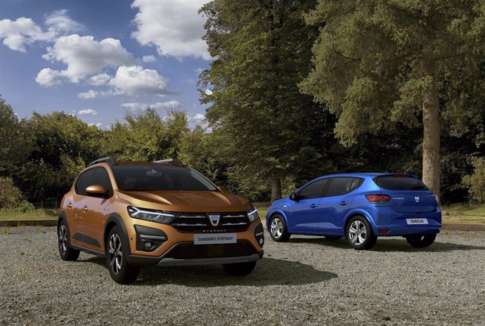 Archivo - El Dacia Sandero fue el modelo más vendido en junio en España y Toyota continúa como la marca con más ventas. 