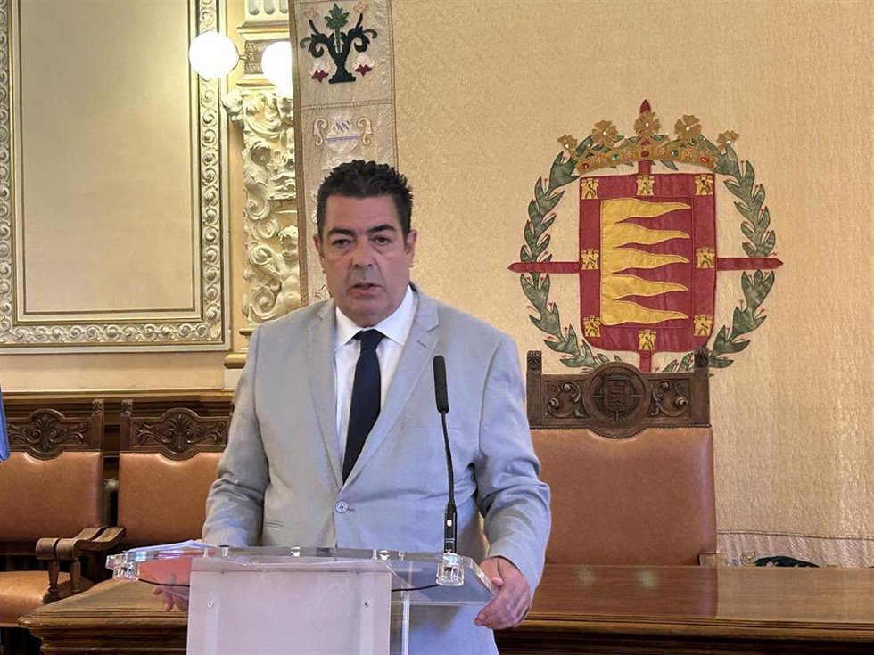 El concejal de Tráfico y Movilidad del Ayuntamiento de Valladolid, Alberto Gutiérrez Alberca.