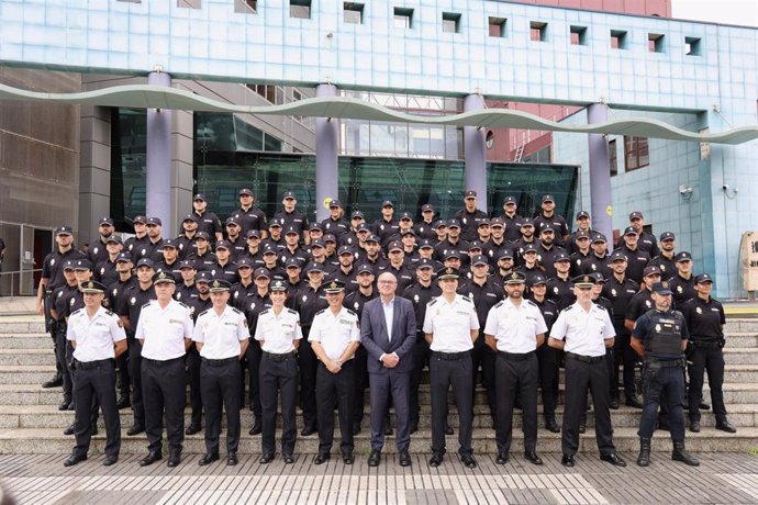 La Policía Nacional incorpora a 184 agentes en prácticas en Canarias