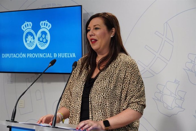 La portavoz del grupo popular y del equipo de Gobierno de la Diputación de Huelva, Rocío Moreno.