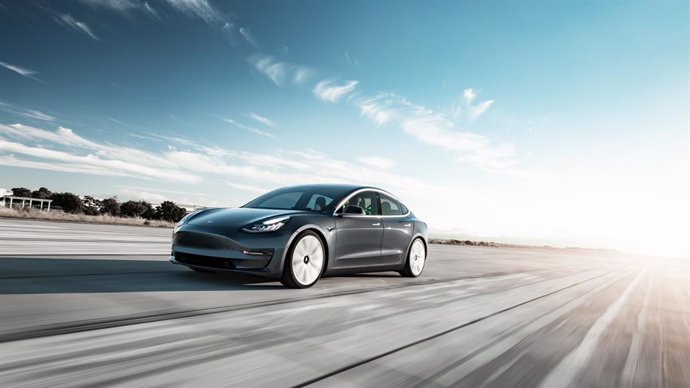 Archivo - El Tesla Model 3 alcanza las 1.000 unidades vendidas en junio y sigue siendo el eléctrico más vendido en España. 